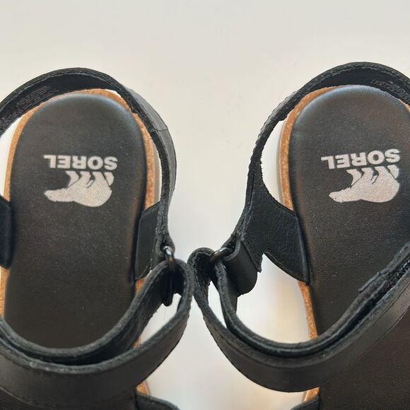 SOREL ELLA III ANKLE - BLACK - LEATHER, Size 7.5, NWOT - Picture 8 of 9